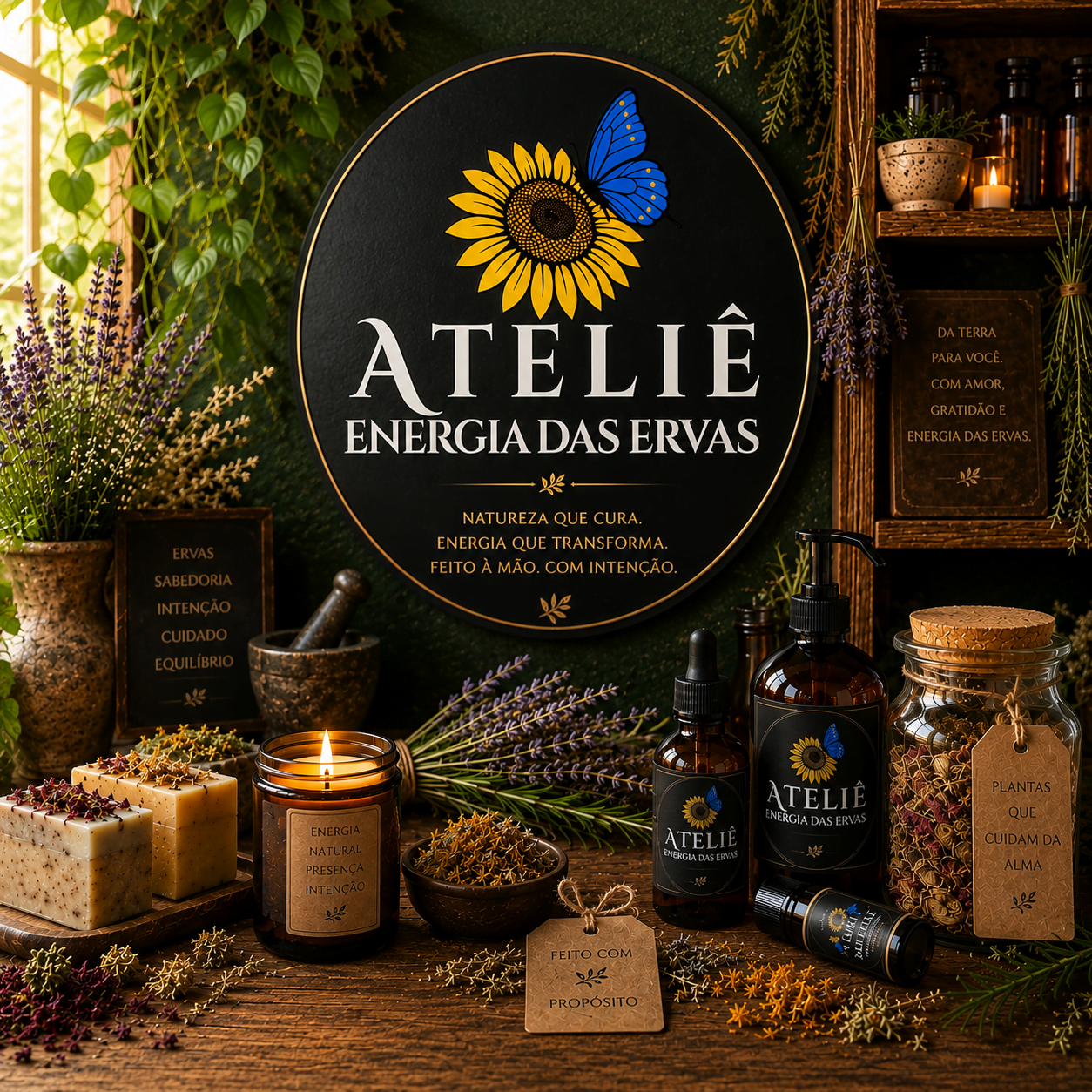 Cosméticos naturais artesanais e saboaria com axé Cosméticos naturais artesanais e saboaria com axé