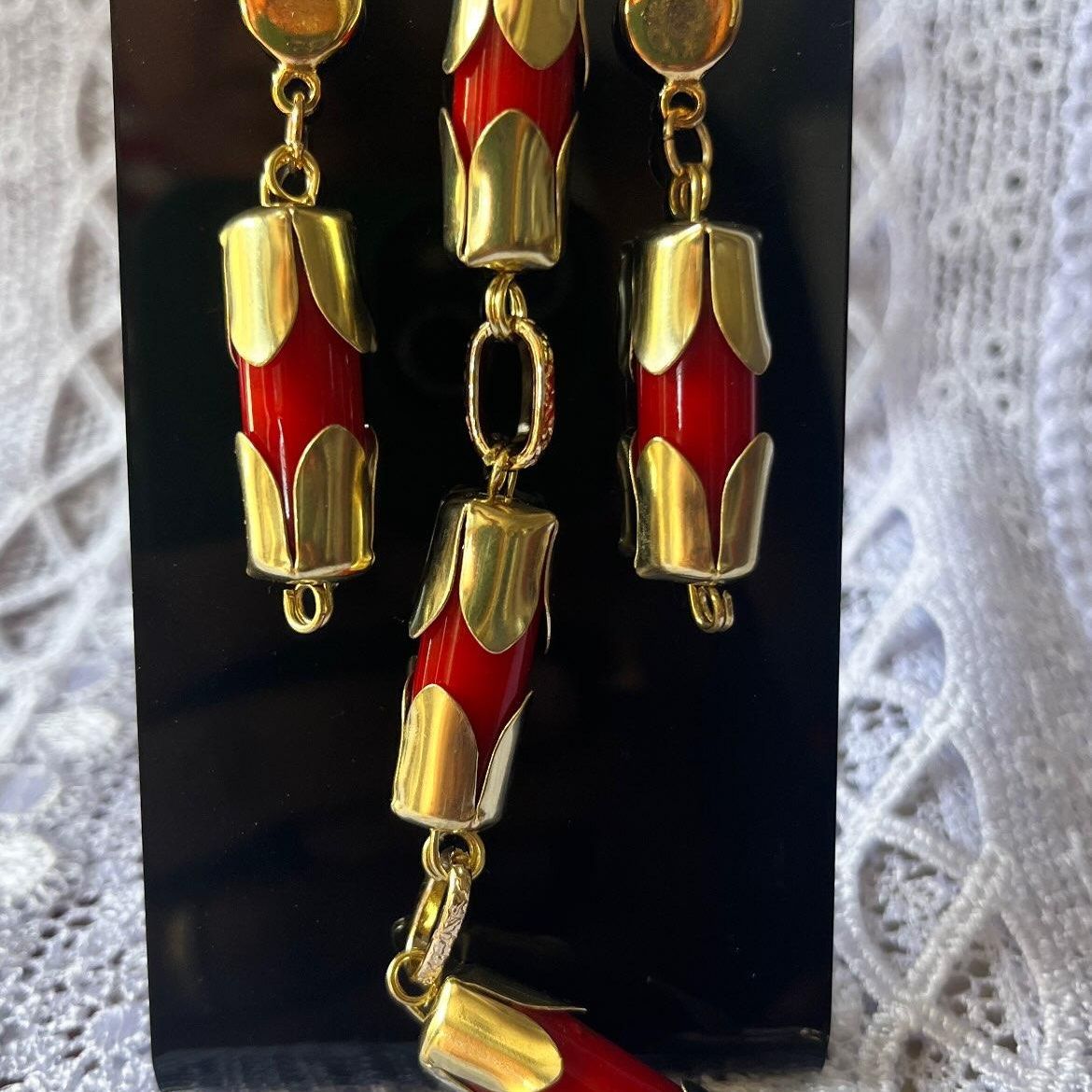 Conjunto Brinco e Pulseira Conjunto Brinco e Pulseira