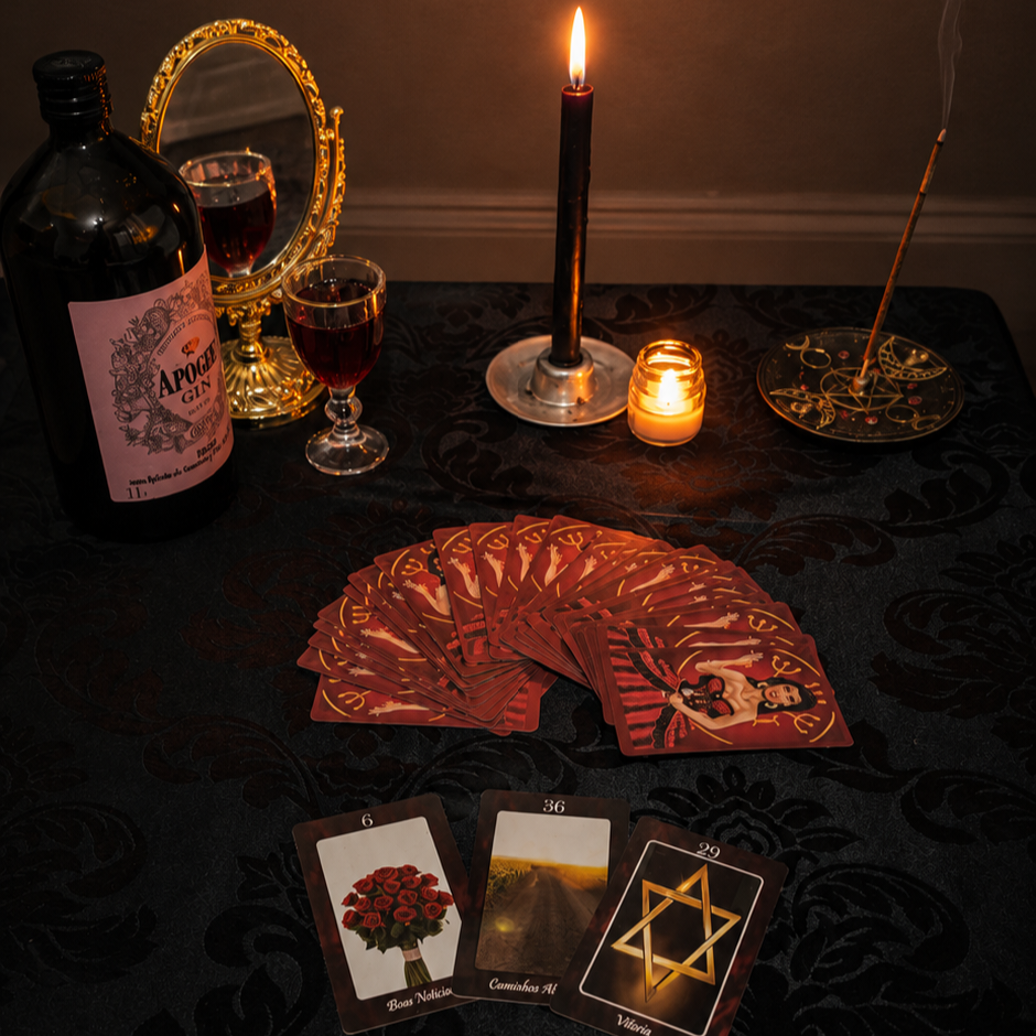 Leitura com Baralho de Padilha Rainha Leitura com Baralho de Padilha Rainha
