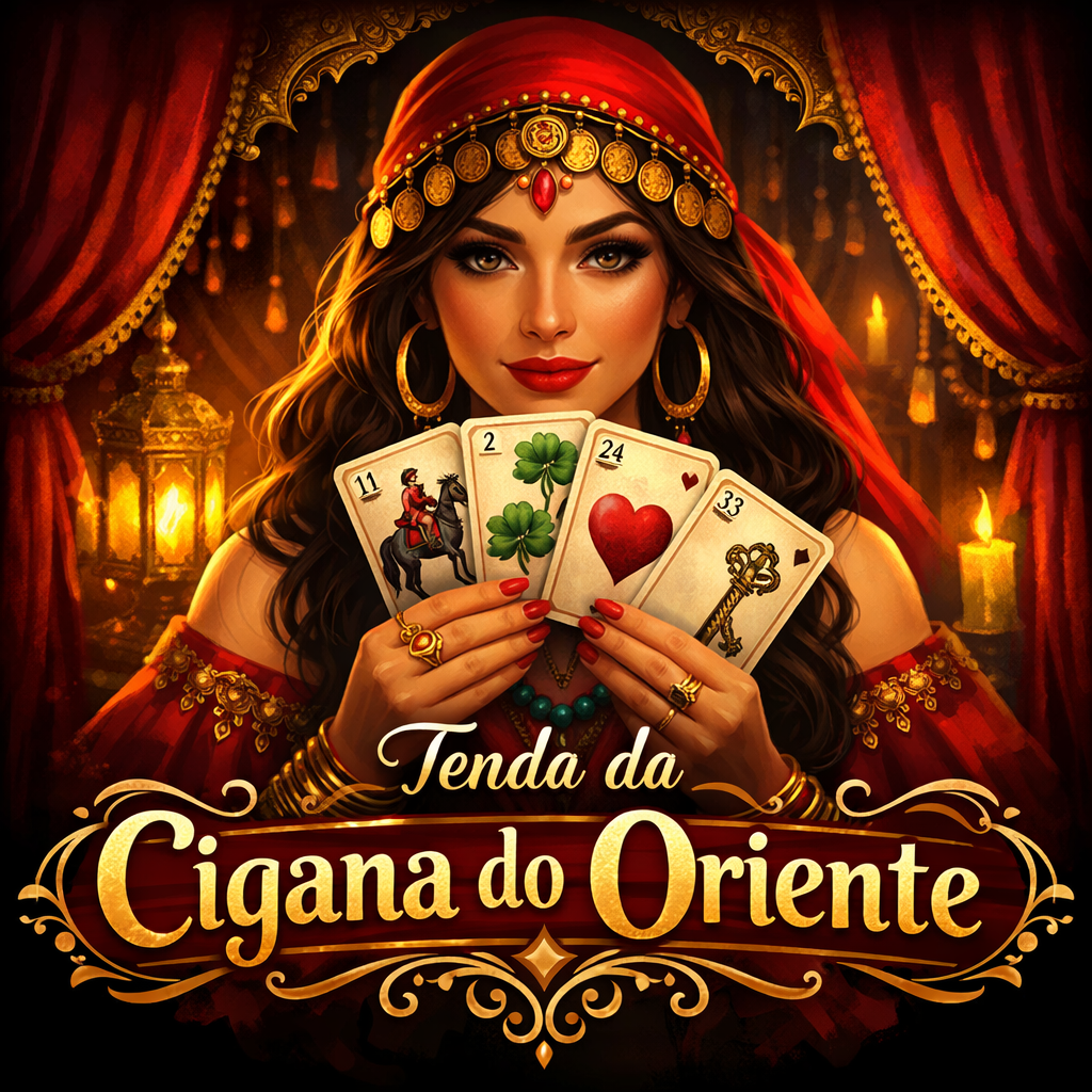 Cigana do Oriente - Leitura de Tarot e Baralho Cigano Cigana do Oriente - Leitura de Tarot e Baralho Cigano